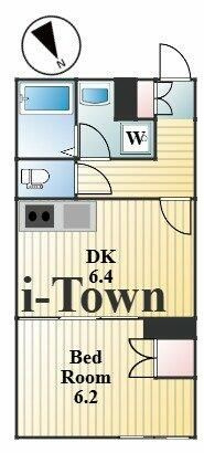 早稲田鶴巻町ＩＭＡハウスの間取り