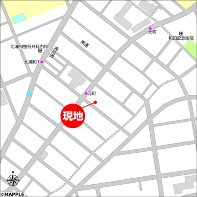 【地図】 | Ｃｏｍｉｃｈｉ浦和元町