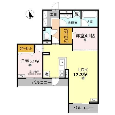 【間取り】 | Hama L’Atrium(ハマ・ル・アトリウム)