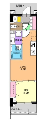 サンカント・オラージュ船橋の間取り