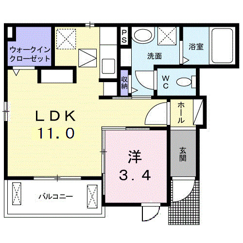 【間取り】 | カーサ　彦