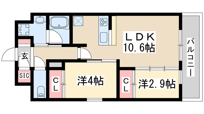 【間取り】 | シーズンフラッツ新大阪サウス