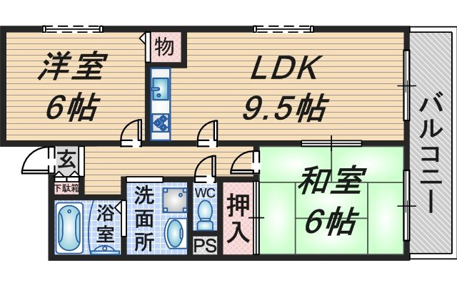 エトワールの間取り