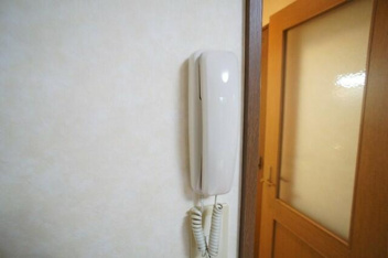 インターホンで来訪にも対応！