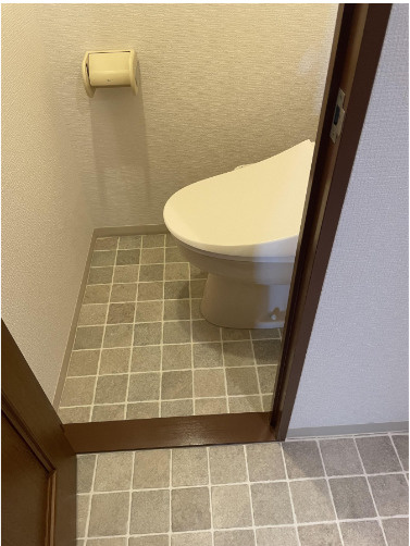 ヒューマンズ六ッ門のトイレ|落ち着いた色調のトイレです