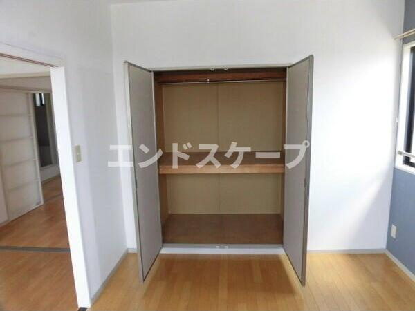 ヴィラ八幡Cの収納|高崎、前橋のお部屋探しはエンドスケープまで！お客様の理想お聞かせ下さい♪