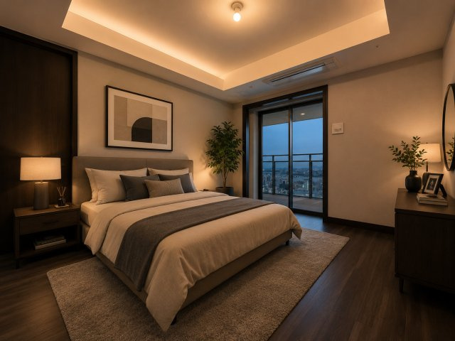 グラングリーン大阪THE NORTH RESIDENCE　扇町小学校の居間・リビング|※掲載画像の一部はAIによるホームステージングイメージです。実際には家具・家電は設置されておりません。