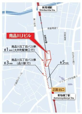 【地図】 | 南品川Ｊビル