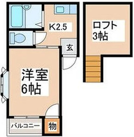 守口市大日町２丁目の一棟マンションの間取り