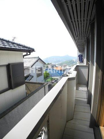 上小島ハイツの展望|※リノベ前の画像です※現況を優先します
