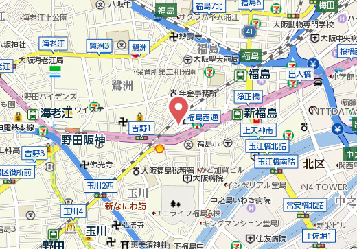 【地図】 | アルグラッド福島WEST