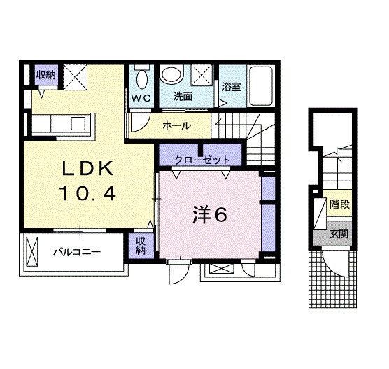 【間取り】 | クレールコート