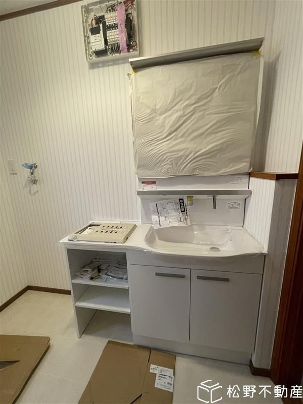 扇町2丁目Y邸の洗面所