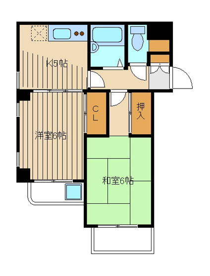 【間取り】 | パールマンション氷川台