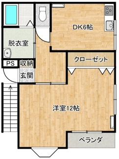 【間取り】 | ウエストタウンⅢ