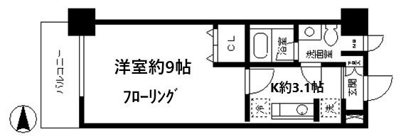 バウハウスの間取り