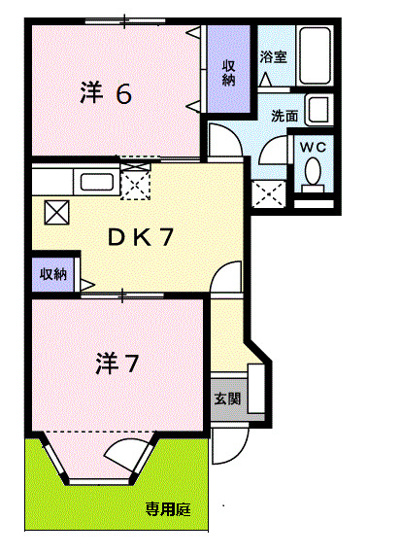 【間取り】 | コットンビュー　Ⅰ