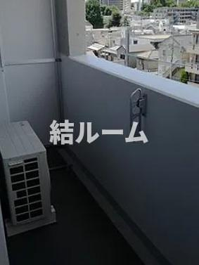 豊島区南池袋４丁目の賃貸マンションのバルコニー