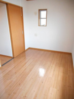 個人の部屋や寝室として使える洋室です