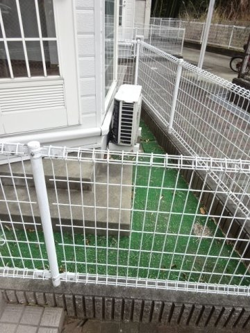 お庭が付いています