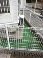 お庭が付いています