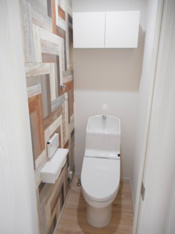 コンパクトで使いやすいトイレです