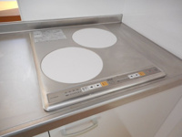 コンパクトなキッチンで掃除もラクラク