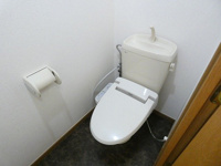 トイレもきれいです