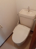 シンプルで使いやすいトイレです