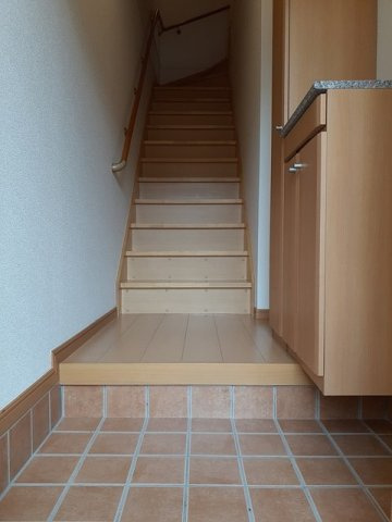 毎日通る玄関はこちらです