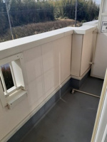 開放的で明るい空間を演出してくれるバルコニーです