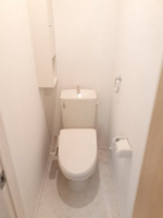 ゆったりとした空間のトイレです