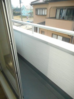 バルコニー付きです