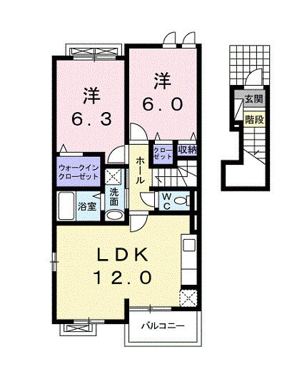 セントレーアの間取り