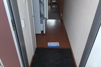 ゆったりとした玄関です