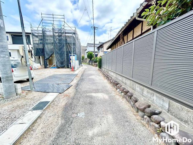 守山区瀬古東3丁目の前面道路含む現地写真