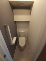 清潔感のあるトイレです