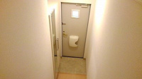 シンプルで使いやすい玄関です