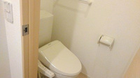 トイレもきれいです