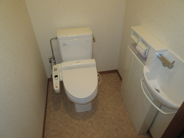 トイレもきれいです