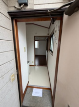 きれいな玄関です