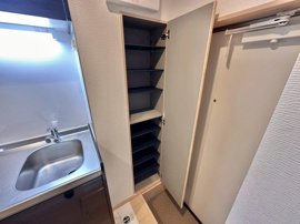 収納豊富です