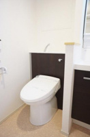 トイレもきれいです