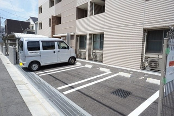 駐車場があります