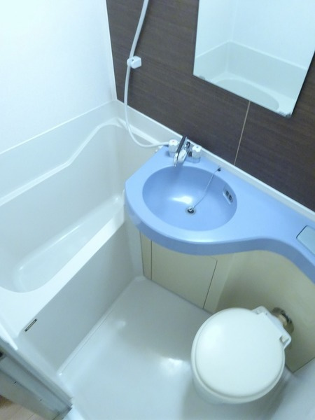 日々の疲れを癒すお風呂付です