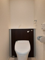 清潔感のあるトイレです