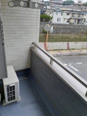 陽当たり良好なバルコニーです
