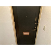 落ち着いた玄関です