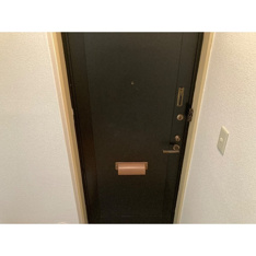 落ち着いた玄関です