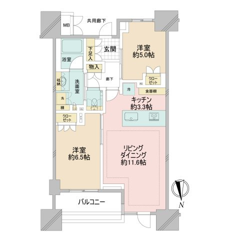 【間取り】 | プレミスト北品川